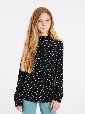 Vesh JR 1/4 Zip Top Zwart KL