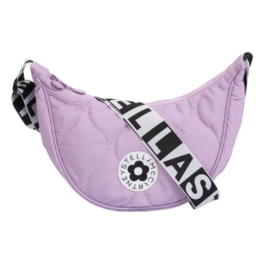 Shoulder Bag Logo Strap Paars