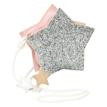 Sparkly Glitter Star Bag Roze