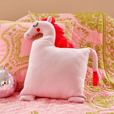 Kussen Jids Unicorn Roze