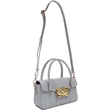 Small maggie icon Florence light grey w. Gold Grijs