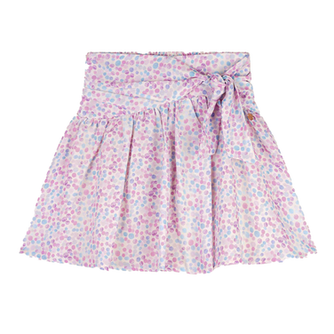Naret Skirt with bow detail Dots Multi