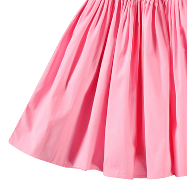 Cleopatra Dress Puff Sleeves Roze