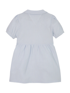 ITHICA STRIPE DRESS Licht Blauw