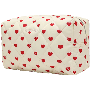 Lucky recycled nylon hearts Off White