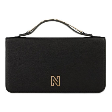 Abby Chain Clutch Zwart 1