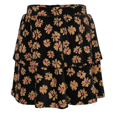 Little velvet flaire skirt Daisy Multi