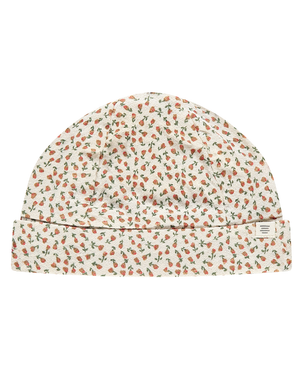baby hat autumn leaves Off White