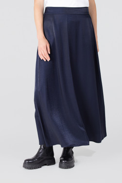 DAHLIA ROK WS 694 long Blauw