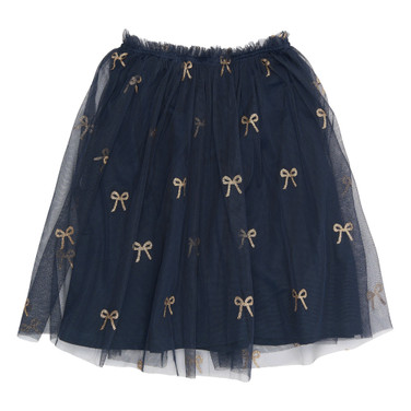 Rudelle Skirt Tule Donker Blauw