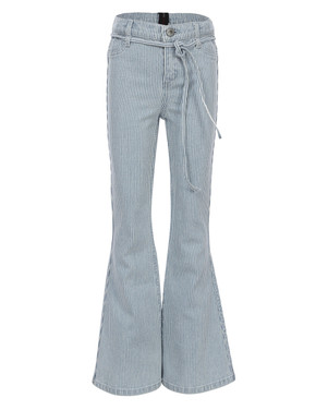 10sixteen Flare jeans Striped Blauw
