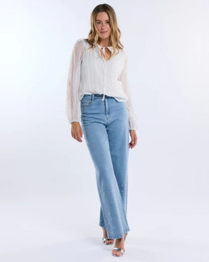 Jeans Melody Pearl Licht Blauw