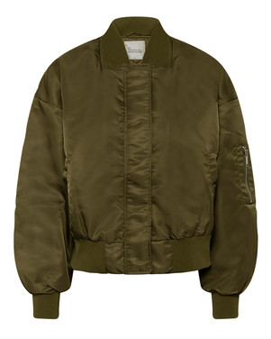 HelgaMW Short Bomber Jacket Groen