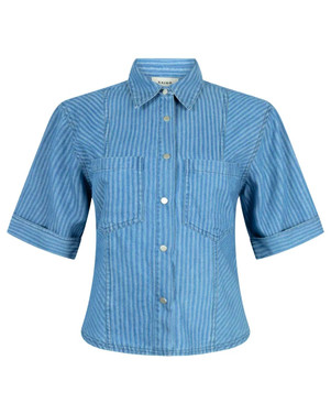 SERENE STRIPE CO 568 Blauw