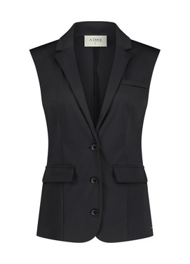 Vajen Gilet Zwart 1