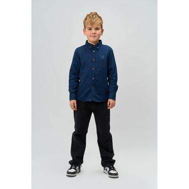 Re turn Loose Fit Jeans Zwart 1