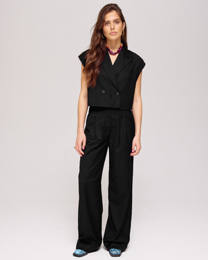 SADIE PANTS Zwart 1