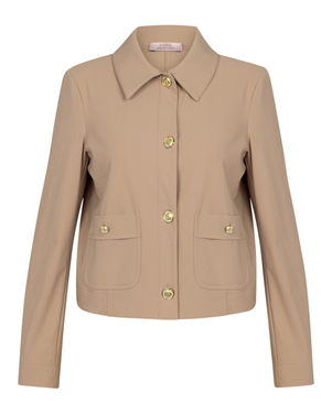 Hilly pocket jacket Zand