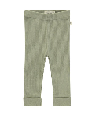 baby pants rib omslag spring Groen