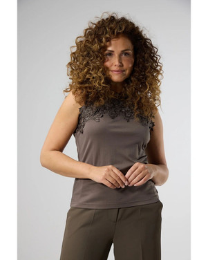 Margo Lace Top Bruin 1