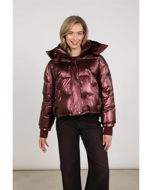 Melodi Jacket Metallic Bordeaux