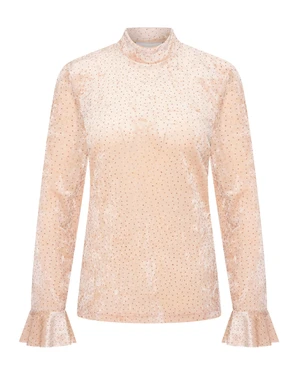 Pull Paillet Beige