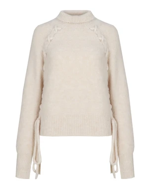 Aimy knit sweater Beige